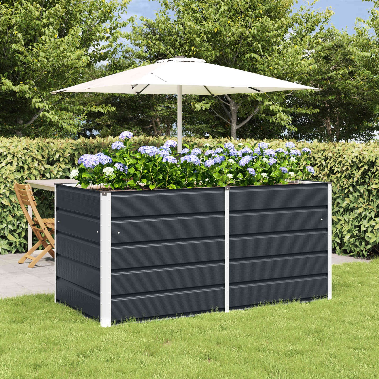 Lovelis Antracitas 160 x 80 x 75 cm Plienas