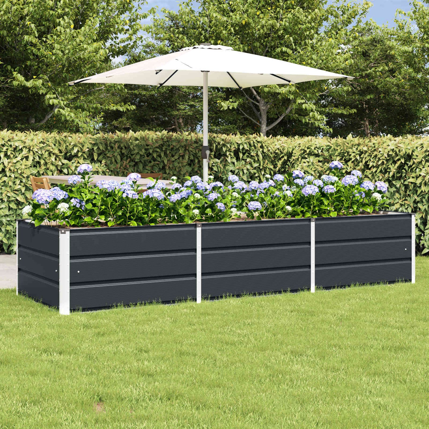 Lovelis Antracitas 240 x 80 x 45 cm Plienas