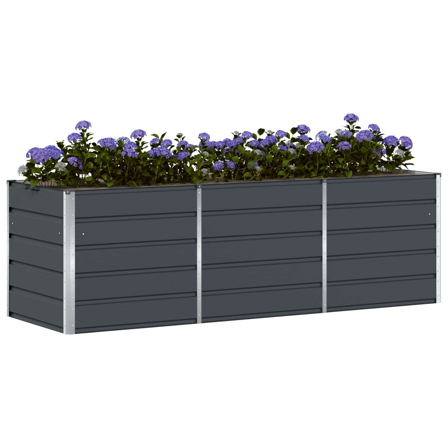 Lovelis Antracitas 240 x 80 x 75 cm Plienas