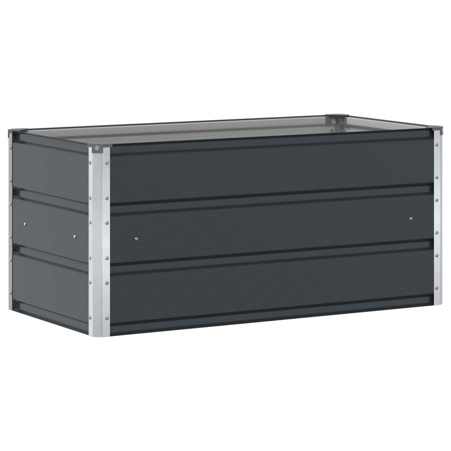 Lovelis Antracitas 100 x 50 x 45 cm Cinkuota plienas