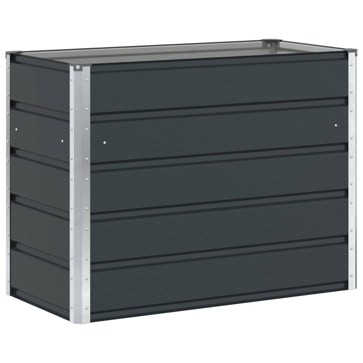 Lovelis Antracitas 100 x 50 x 75 cm Cinkuota plienas