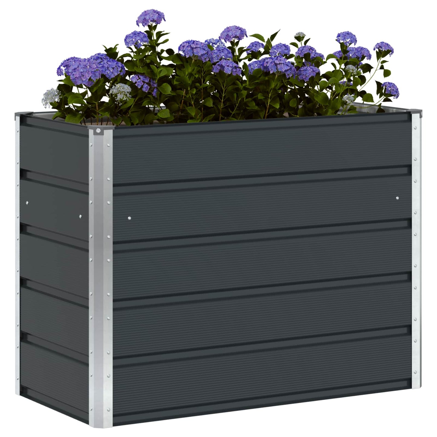 Lovelis Antracitas 100 x 50 x 75 cm Cinkuota plienas
