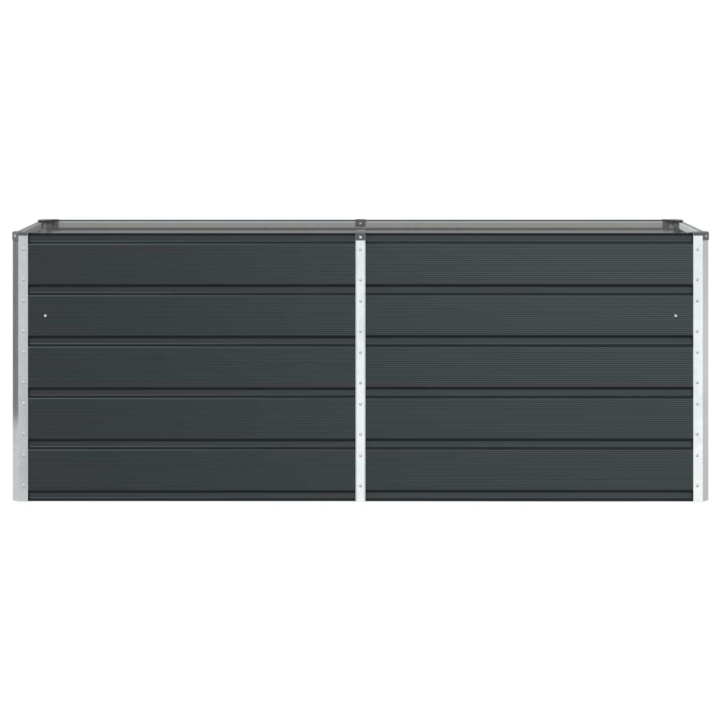 Lovelis Antracitas 195 x 50 x 75 cm Cinkuota plienas