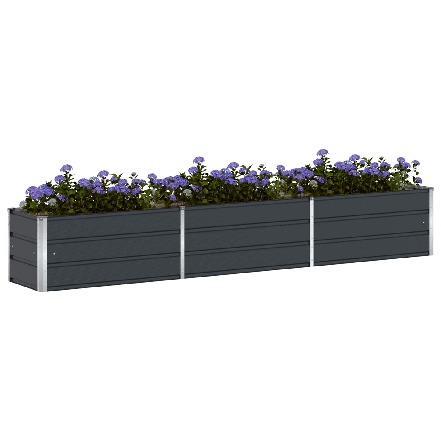 Lovelis Antracitas 290 x 50 x 45 cm Cinkuota plienas