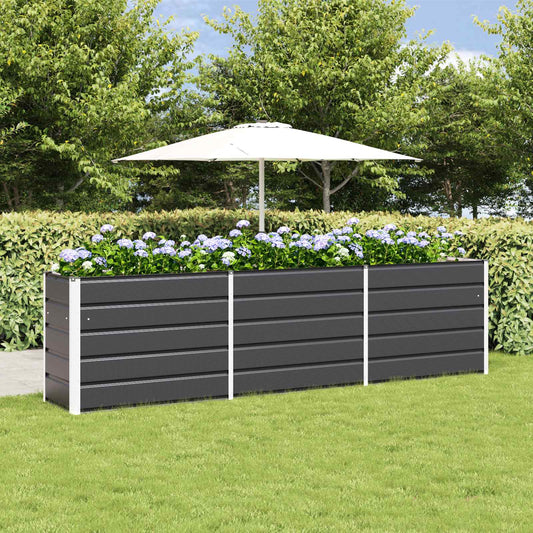 Lovelis Antracitas 290 x 50 x 75 cm Cinkuota plienas
