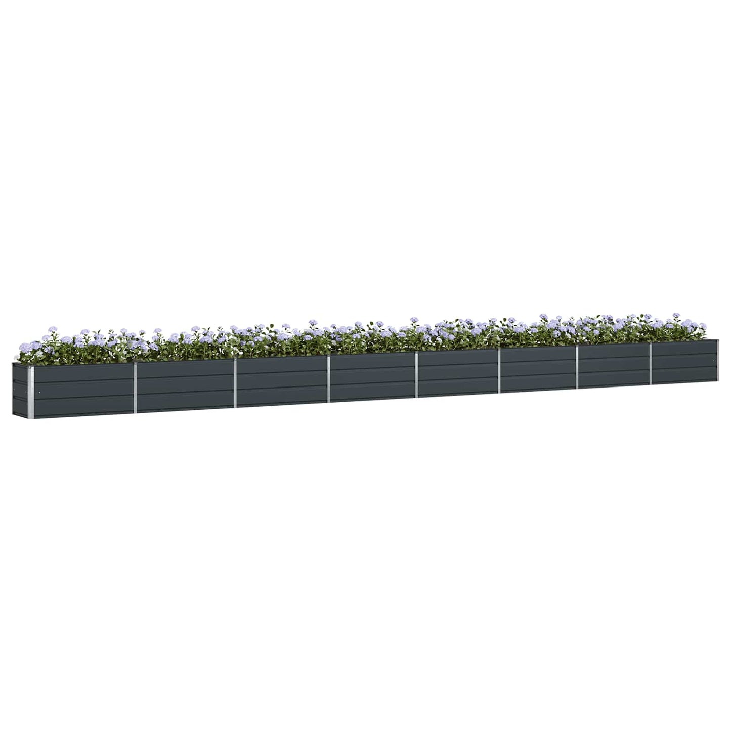 Lovelis Antracitas 770 x 50 x 45 cm Cinkuota plienas