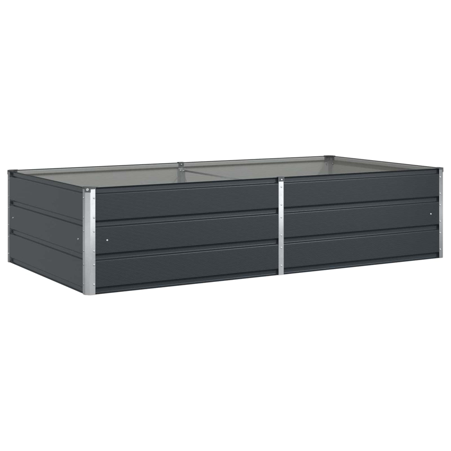 Lovelis Antracitas 195 x 100 x 45 cm Cinkuota plienas
