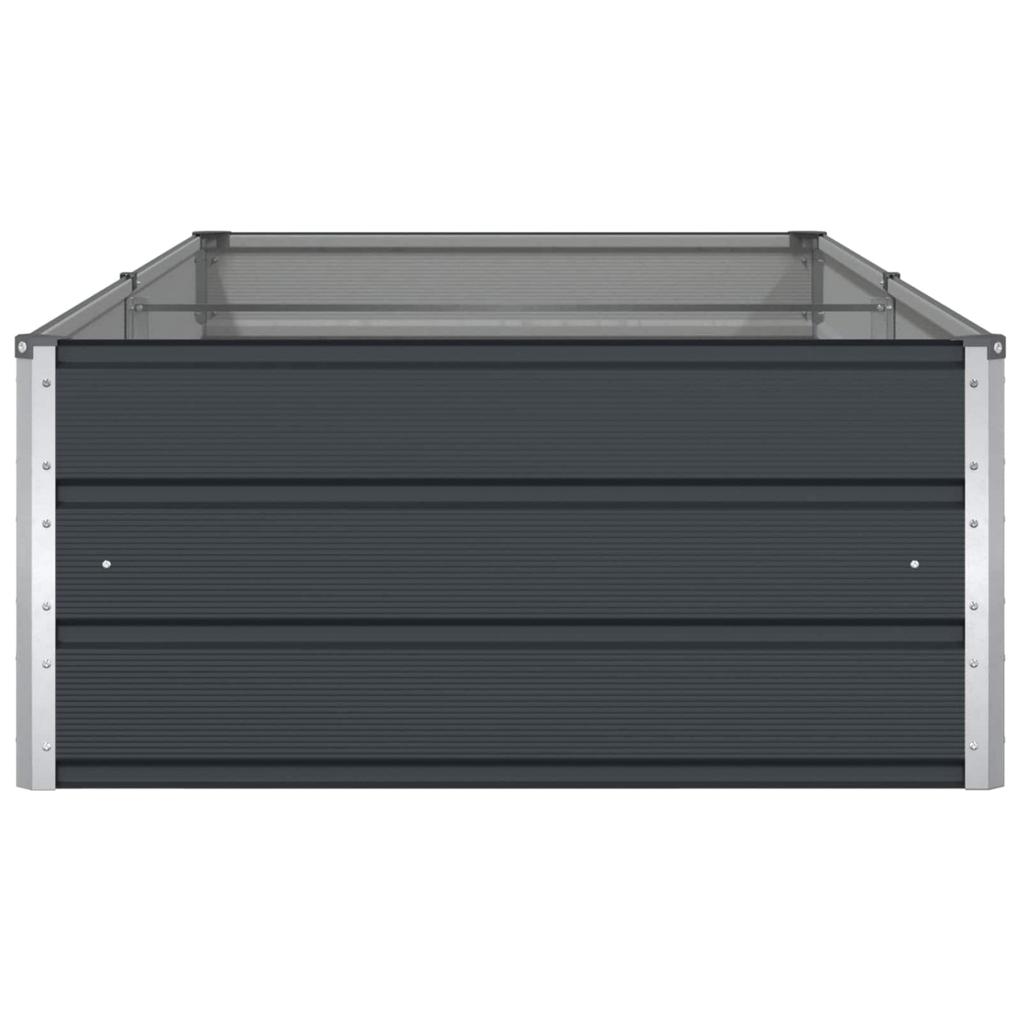 Lovelis Antracitas 195 x 100 x 45 cm Cinkuota plienas