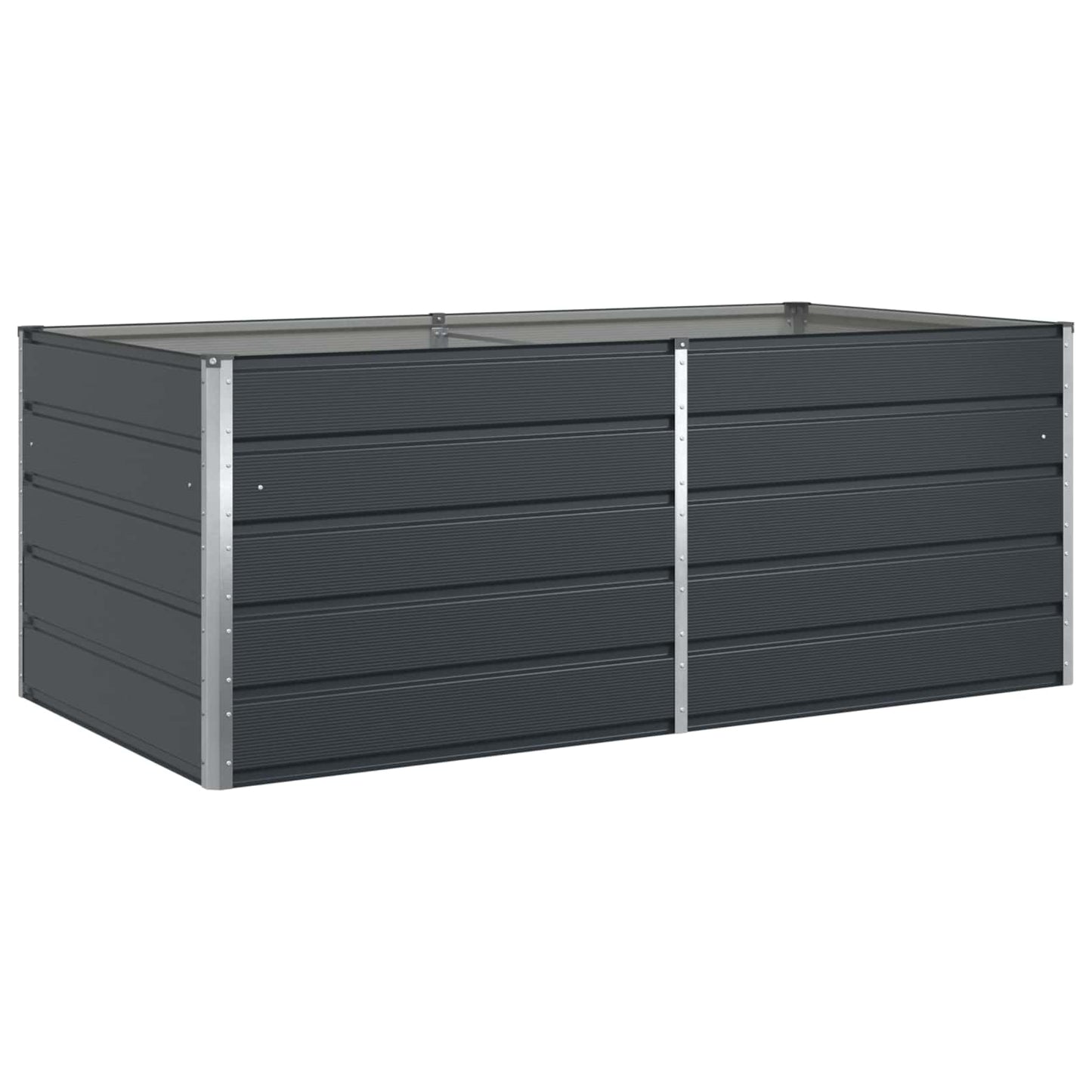 Lovelis Antracitas 195 x 100 x 75 cm Cinkuota plienas