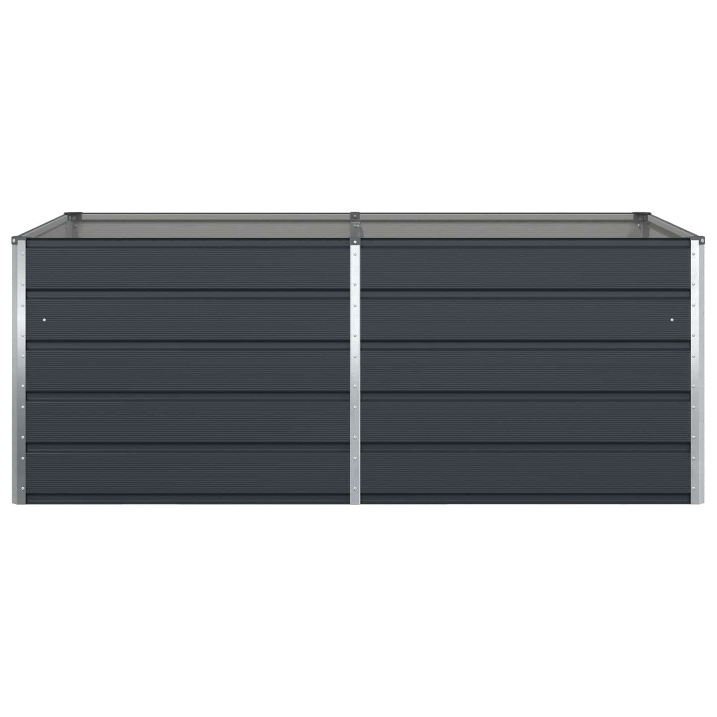 Lovelis Antracitas 195 x 100 x 75 cm Cinkuota plienas