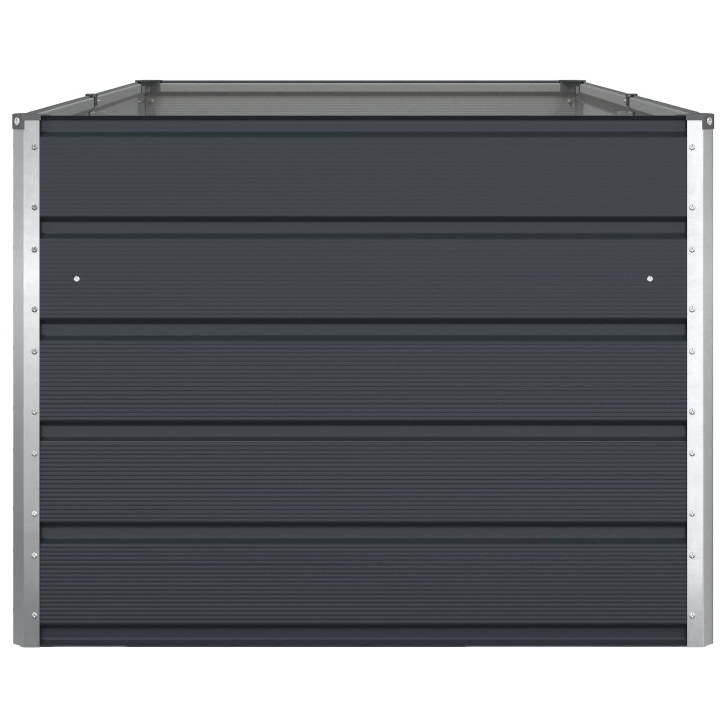 Lovelis Antracitas 195 x 100 x 75 cm Cinkuota plienas