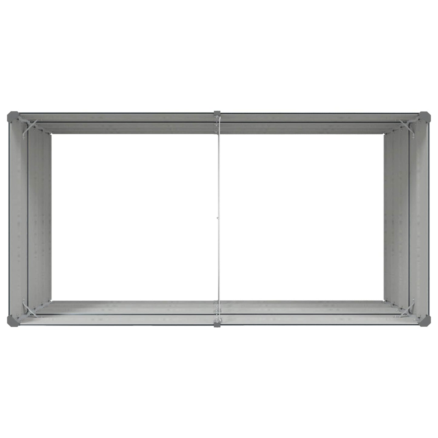 Lovelis Antracitas 195 x 100 x 75 cm Cinkuota plienas