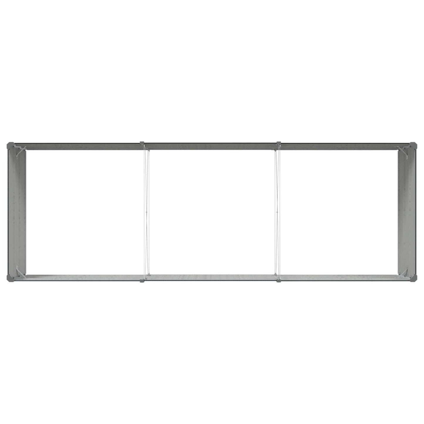 Lovelis Antracitas 290 x 100 x 45 cm Cinkuota plienas