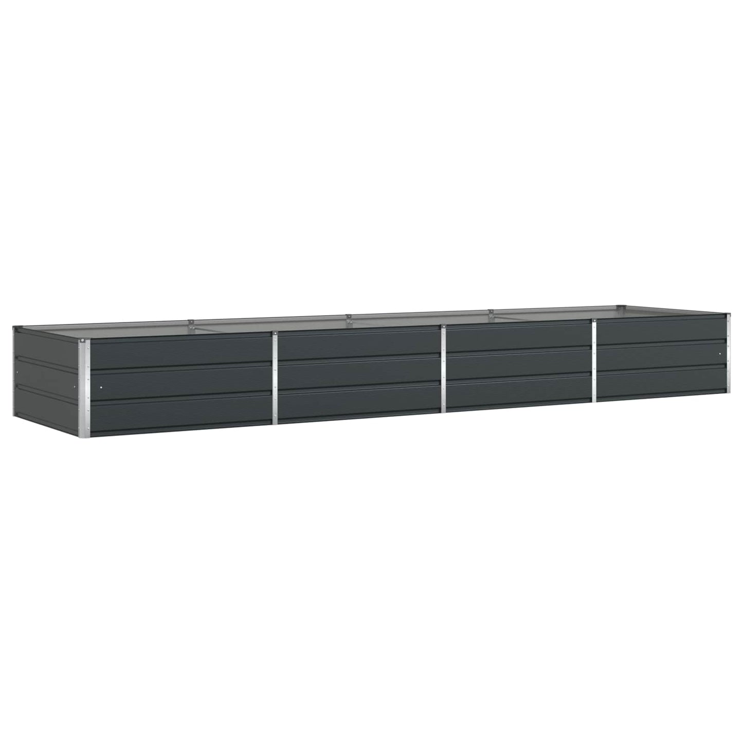 Lovelis Antracitas 385 x 100 x 45 cm Cinkuota plienas