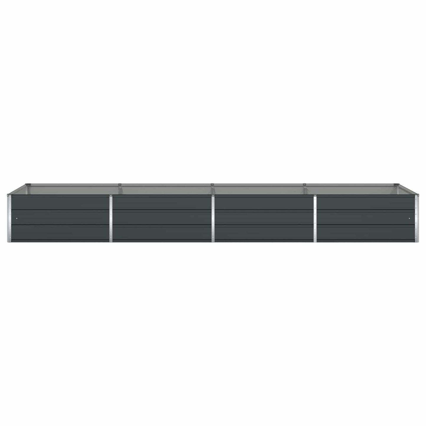 Lovelis Antracitas 385 x 100 x 45 cm Cinkuota plienas