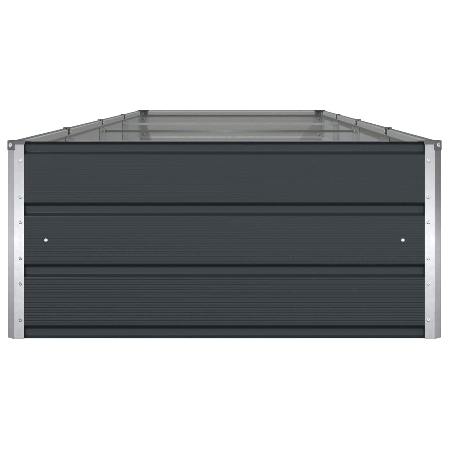 Lovelis Antracitas 385 x 100 x 45 cm Cinkuota plienas