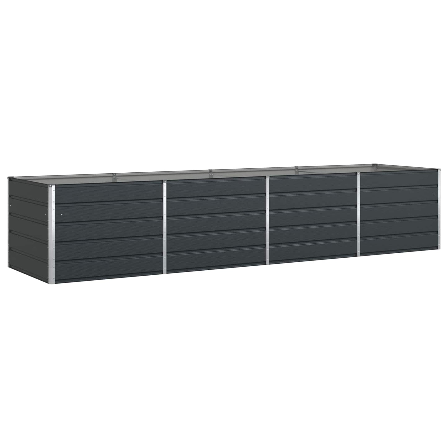 Lovelis Antracitas 385 x 100 x 75 cm Cinkuota plienas