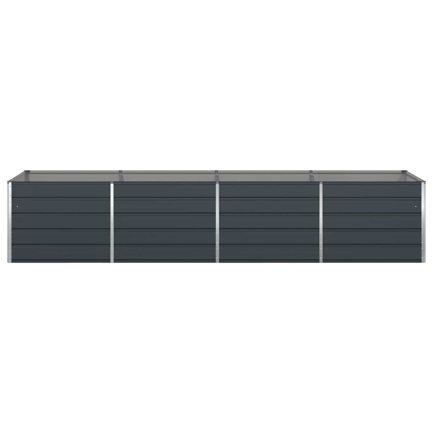 Lovelis Antracitas 385 x 100 x 75 cm Cinkuota plienas