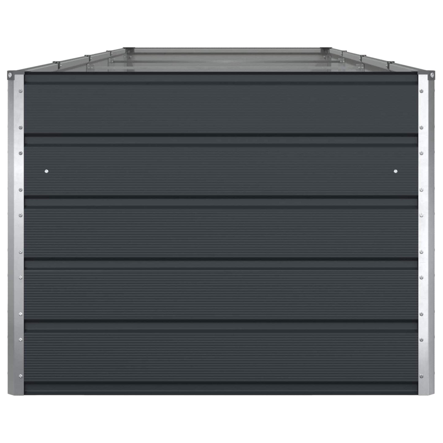 Lovelis Antracitas 385 x 100 x 75 cm Cinkuota plienas