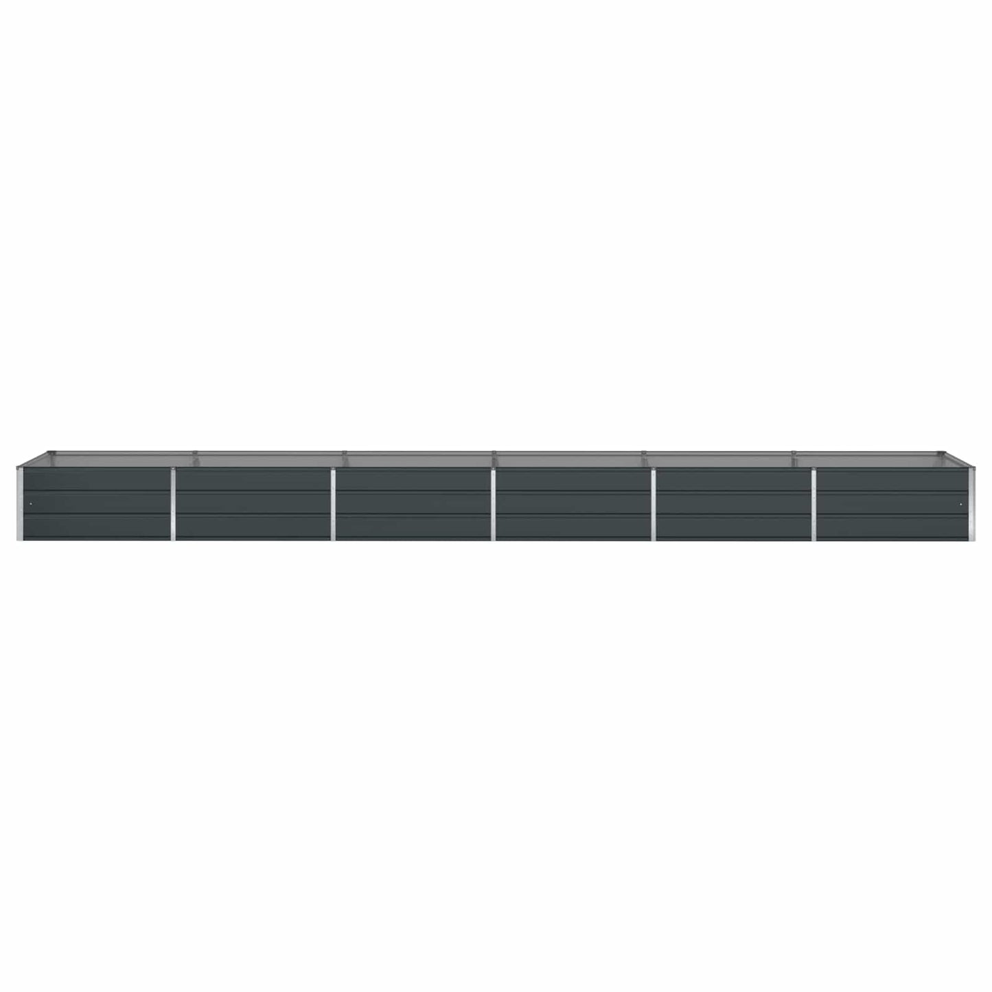 Lovelis Antracitas 580 x 100 x 45 cm Cinkuota plienas