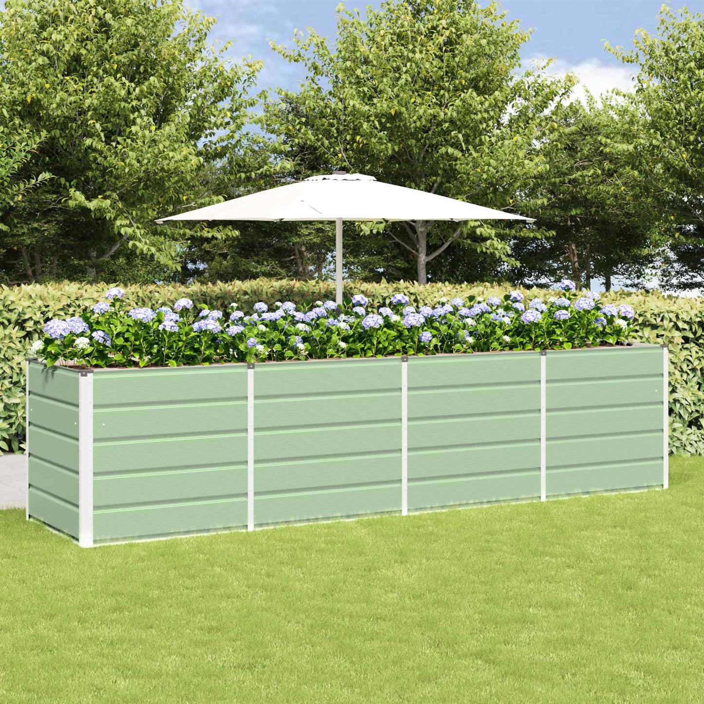 Lovelis Žalia 240 x 80 x 75 cm Plienas