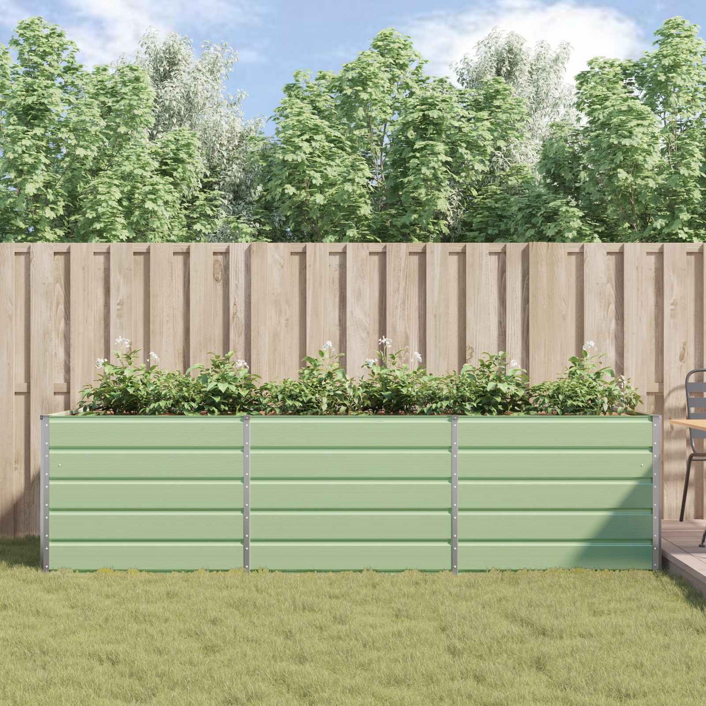 Lovelis Pastelinė žalia 290 x 100 x 75 cm Cinkuota plienas