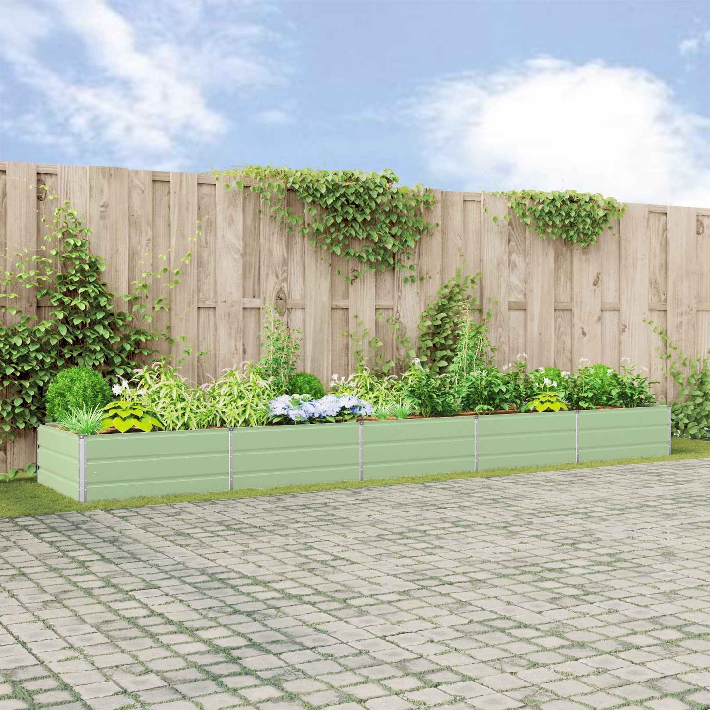Lovelis Pastelinė žalia 195 x 100 x 45 cm Cinkuota plienas