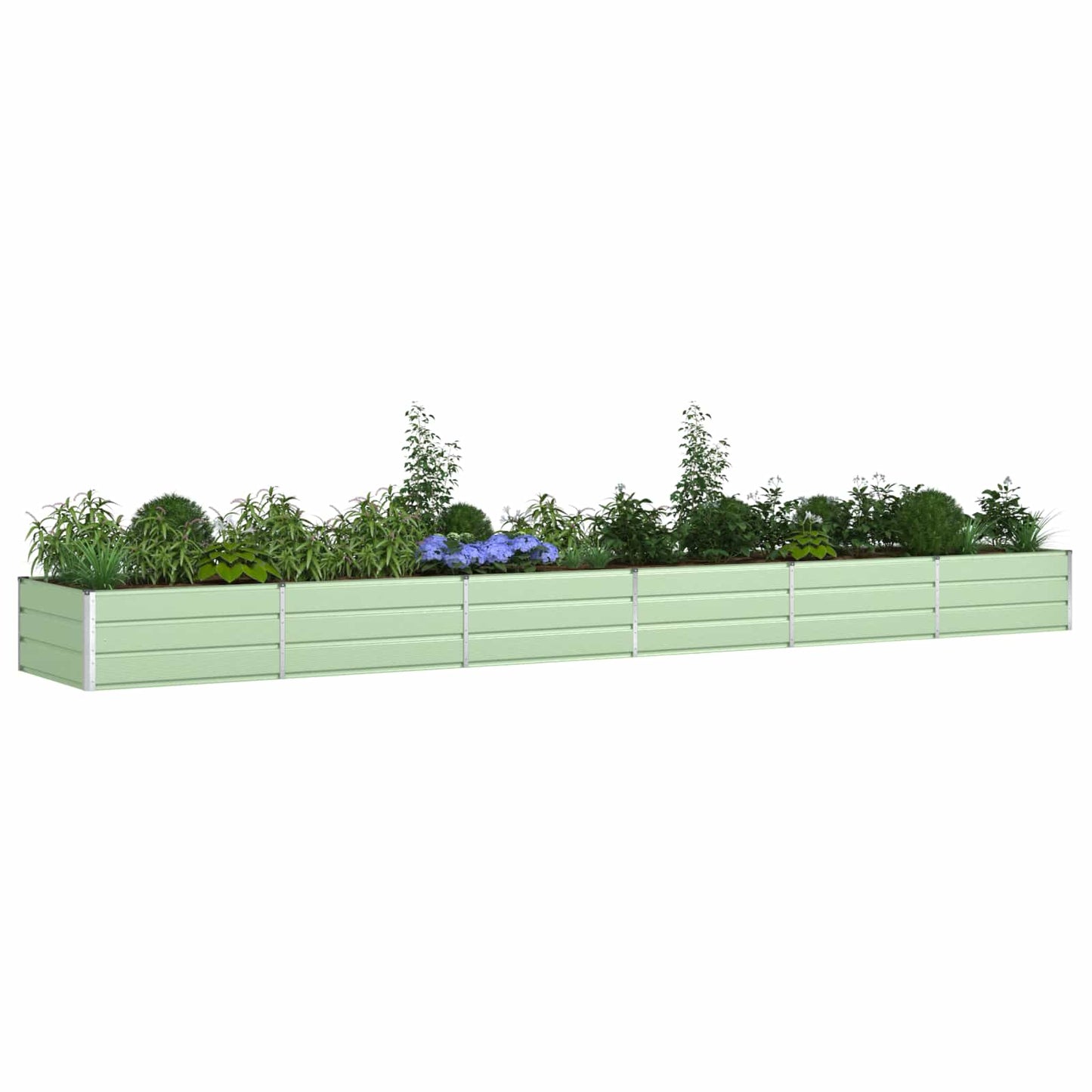 Lovelis Pastelinė žalia 580 x 100 x 45 cm Cinkuota plienas