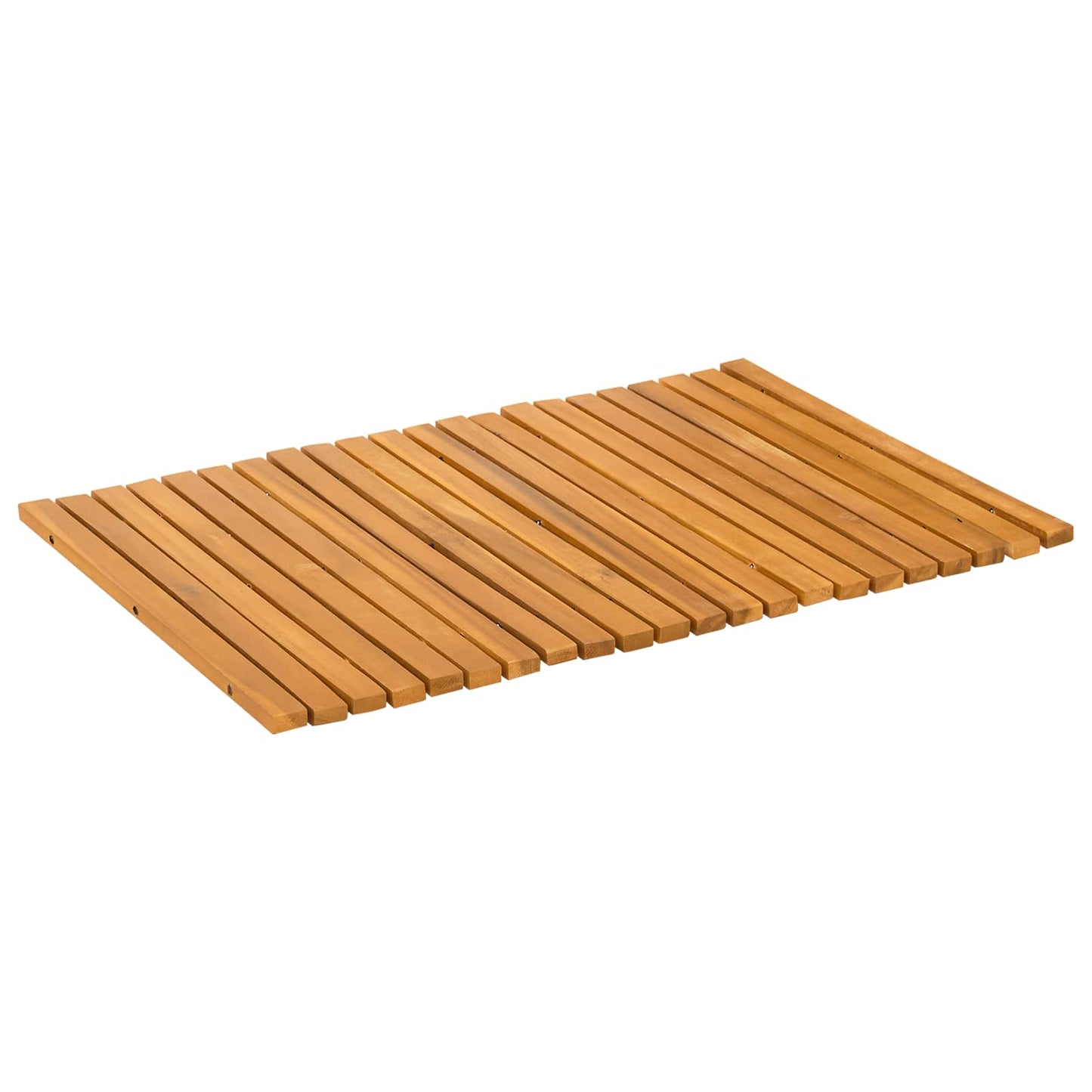 Badematte Ruda 60 x 40 cm Kietos akacijos mediena