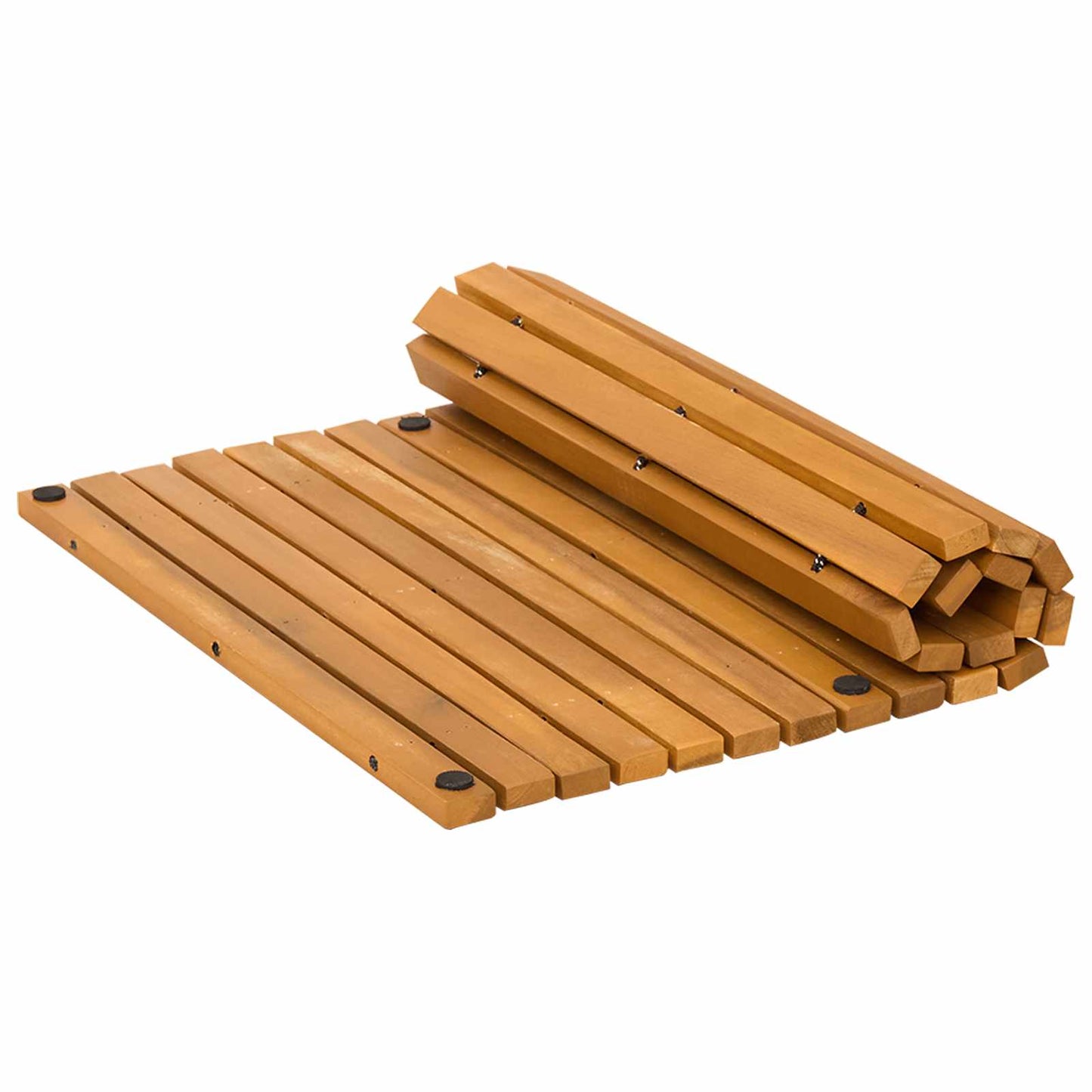 Badematte Ruda 60 x 40 cm Kietos akacijos mediena