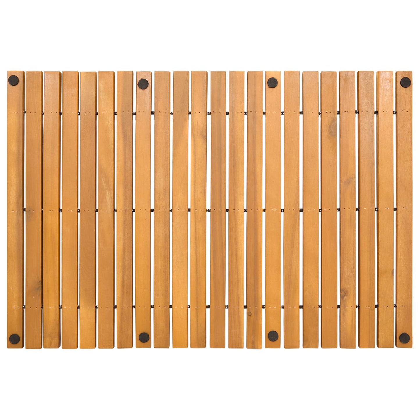 Badematte Ruda 60 x 40 cm Kietos akacijos mediena