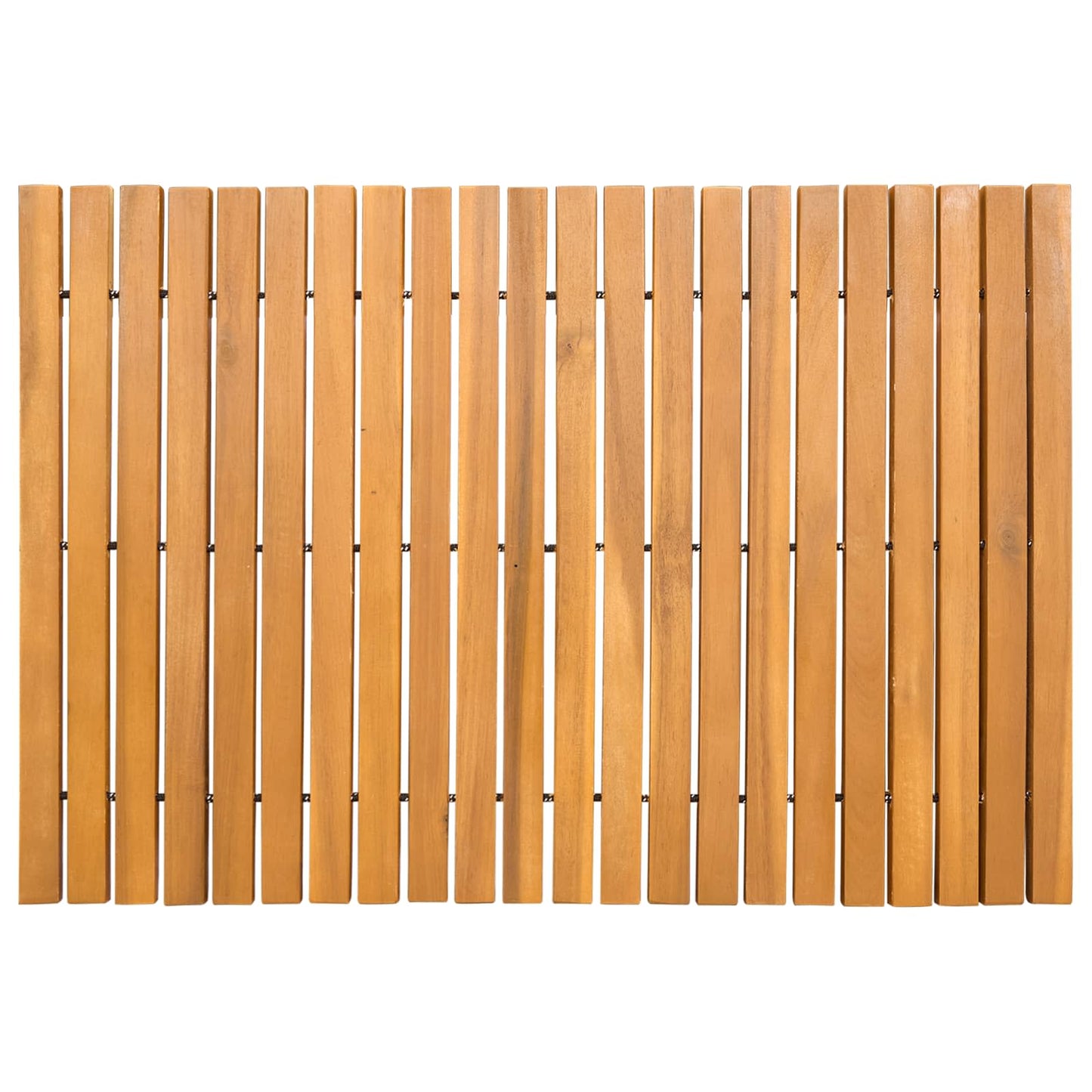 Badematte Ruda 60 x 40 cm Kietos akacijos mediena