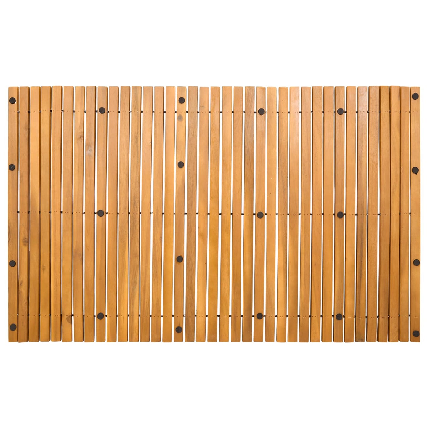 Badematte Ruda 100 x 60 cm Kietos akacijos mediena