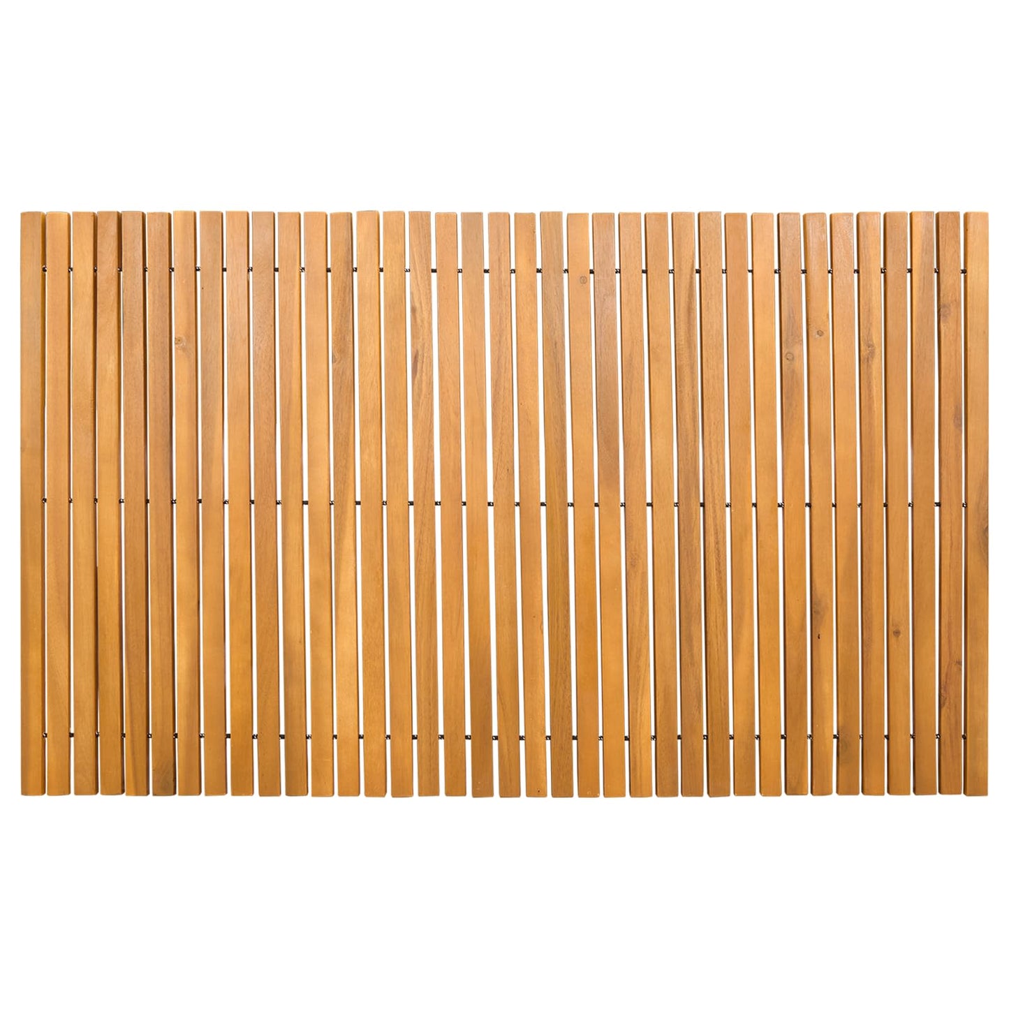 Badematte Ruda 100 x 60 cm Kietos akacijos mediena