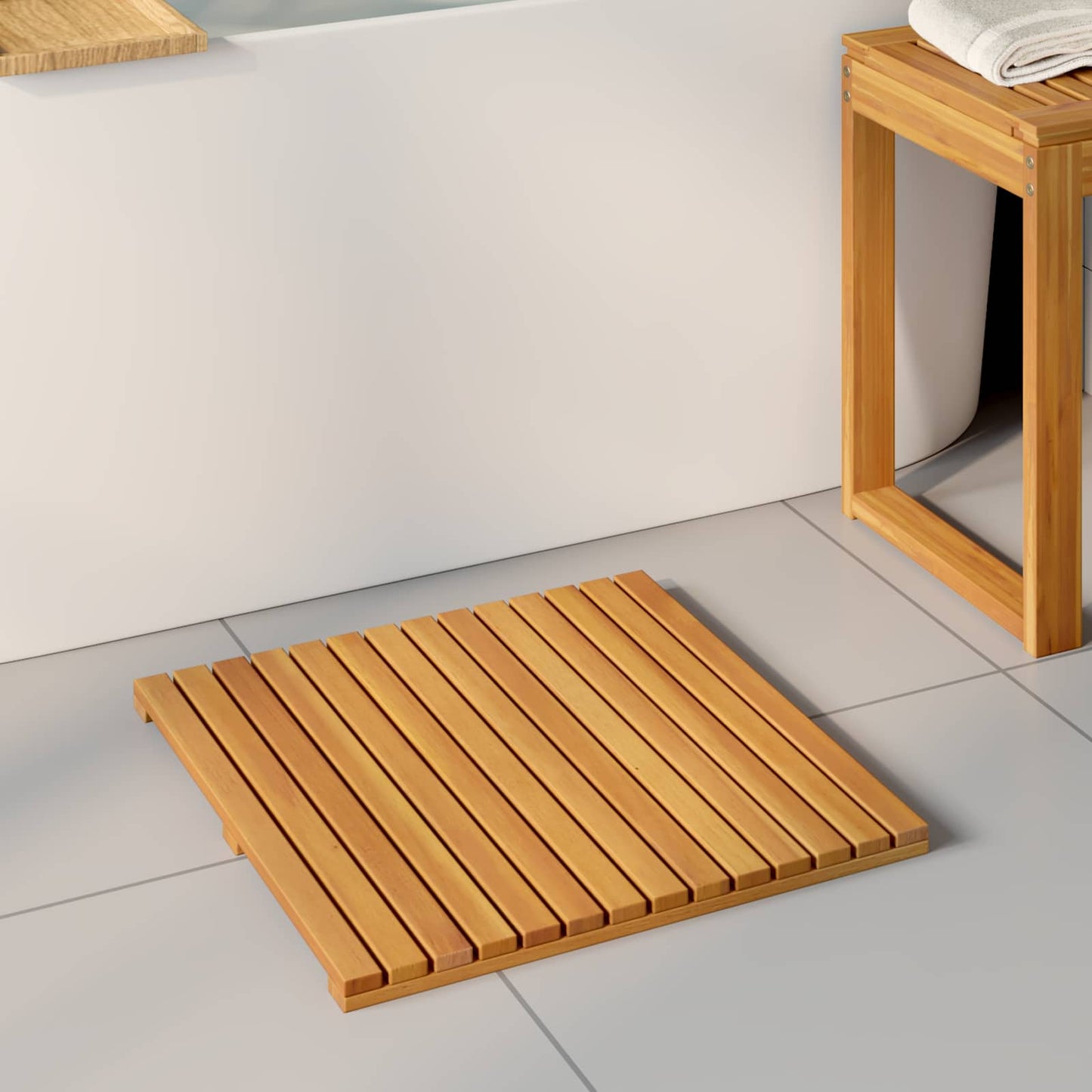 Badematte Paprastas Ruda 50 x 50 cm Medis