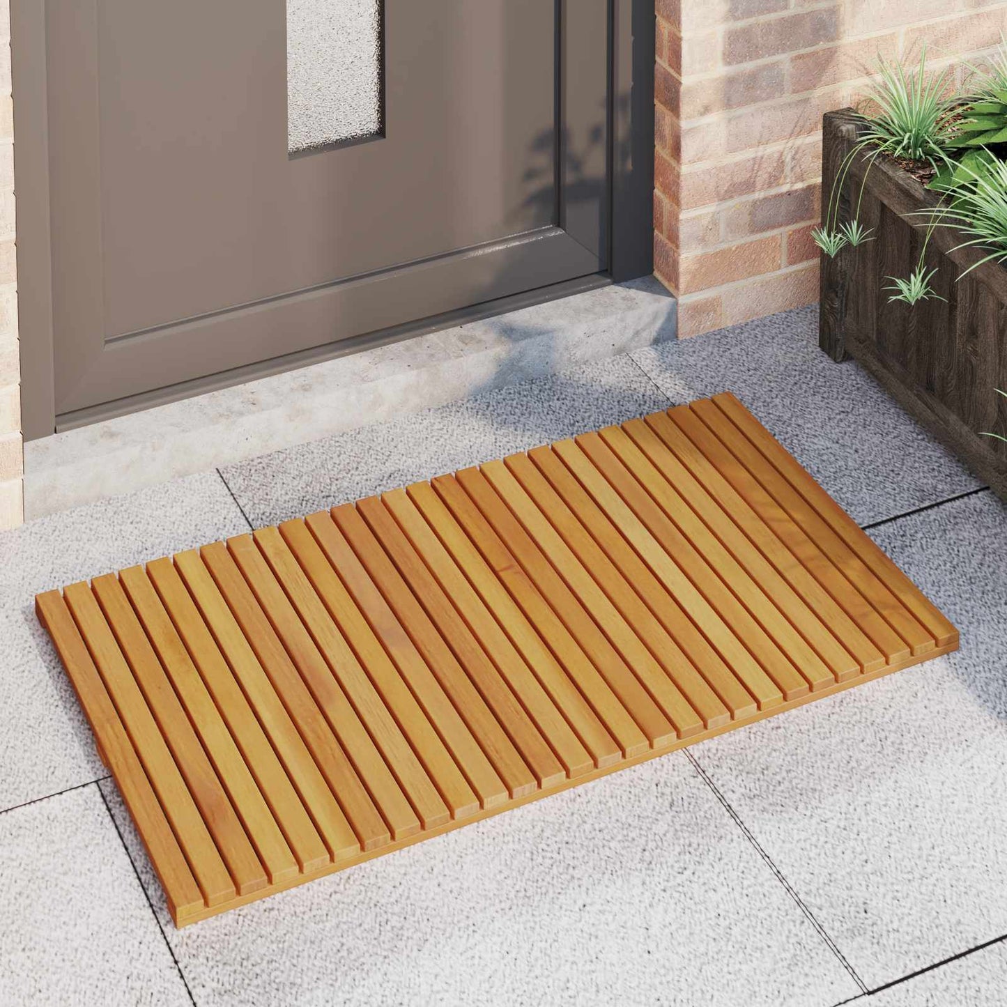 Badematte Paprastas Ruda 100 x 55 cm Medis