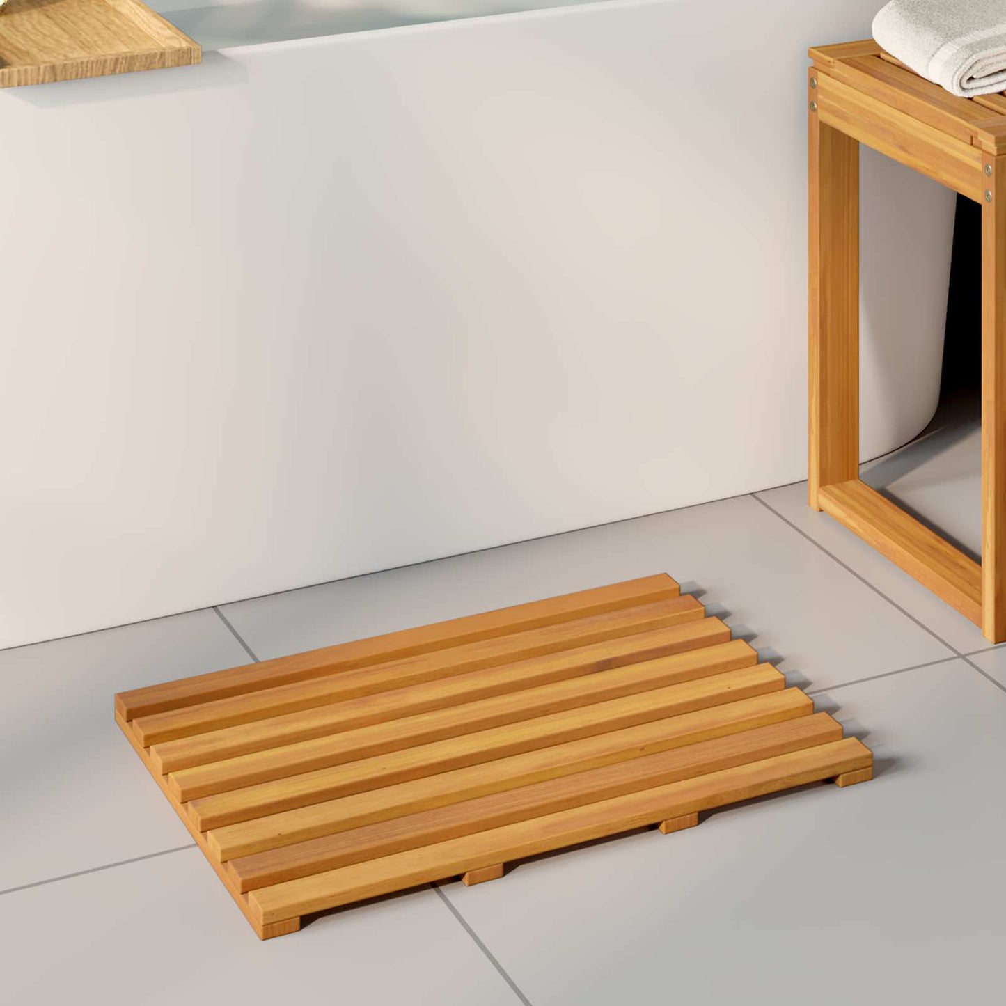 Badematte Paprastas Ruda 100 x 53 cm Medis