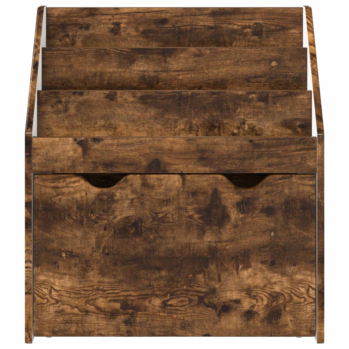 Vaikų knygų lentyna su stalčių Rūkyta ąžuolas 60 x 29,5 x 69 cm