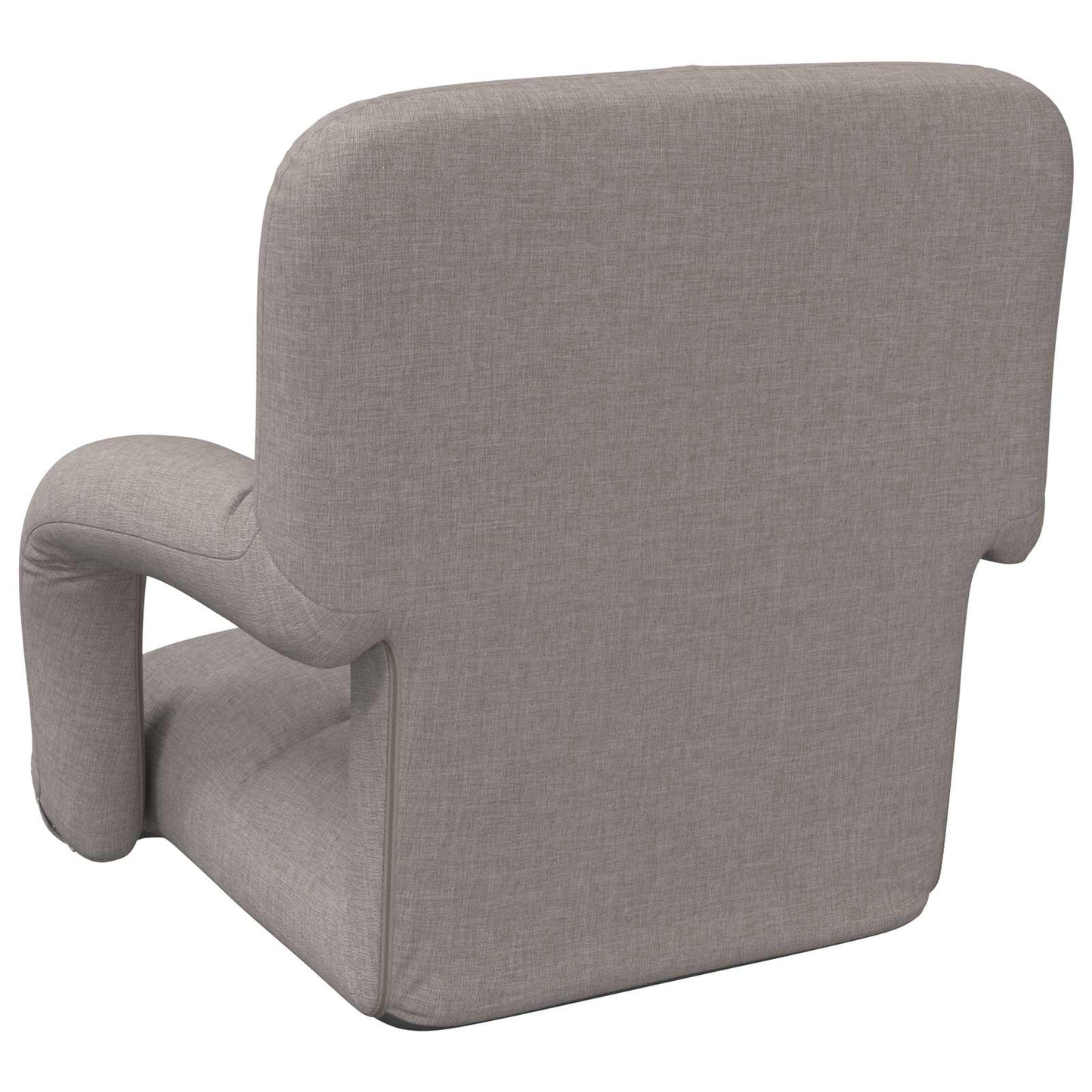 Reguliuojamas grindų fotelis Taupe 58 x 62 x 58 cm Audinys