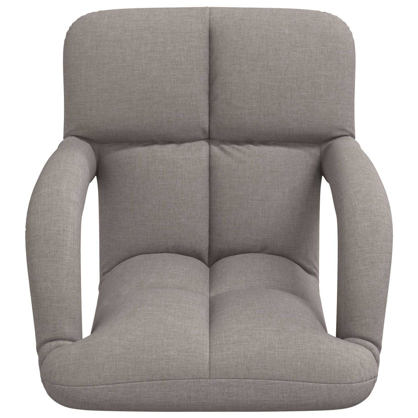 Reguliuojamas grindų fotelis Taupe 58 x 62 x 58 cm Audinys