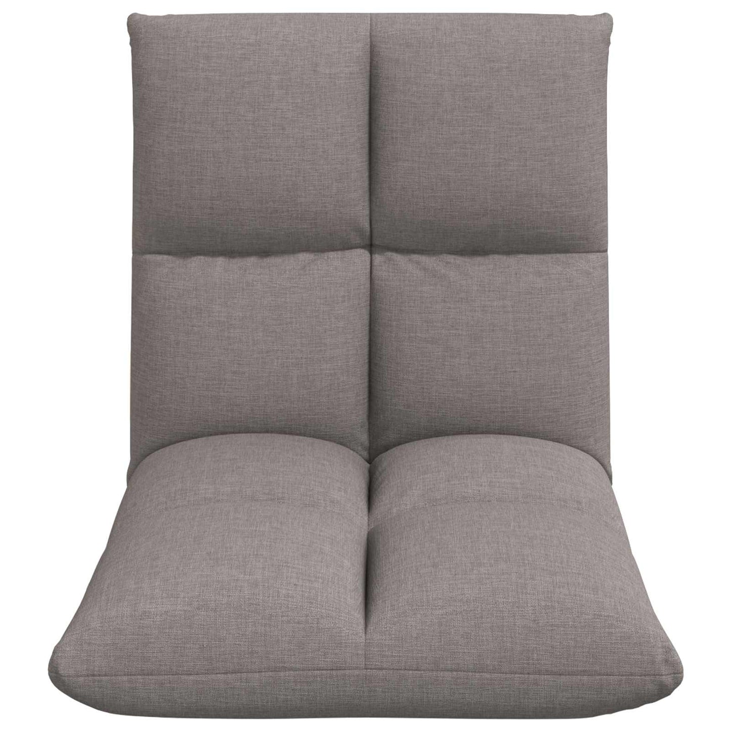 Grindų kėdė Taupe 50 x 61 x 57 cm audinys