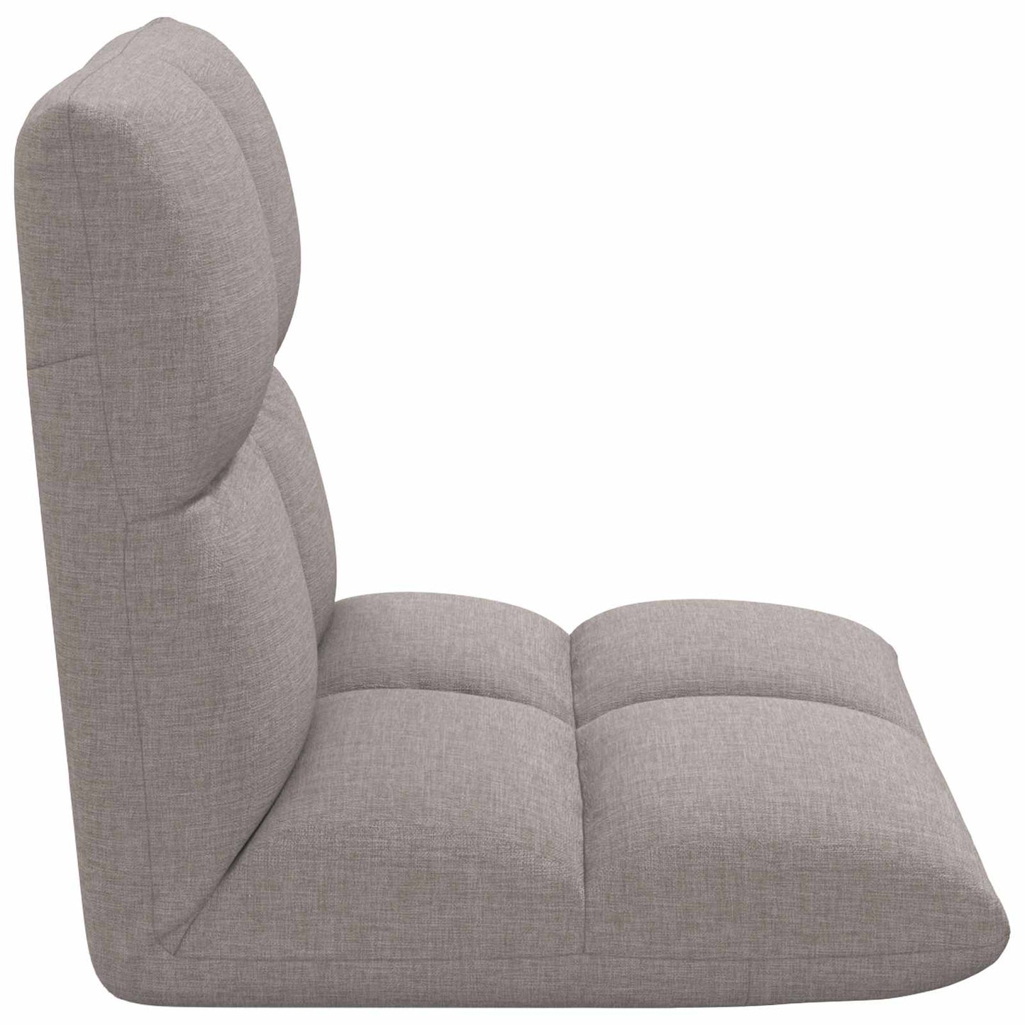 Grindų kėdė Taupe 50 x 61 x 57 cm audinys