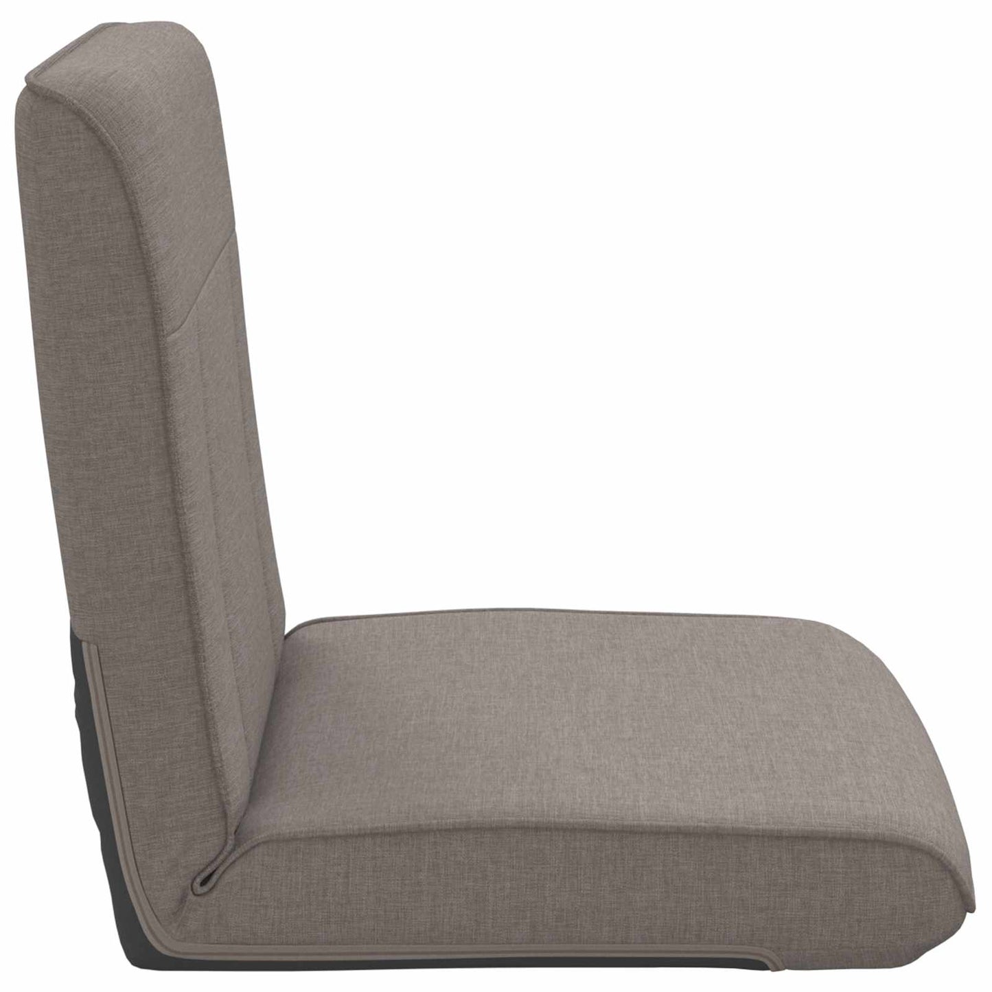 Grindų kėdė Taupe 50 x 73 x 60 cm audinys