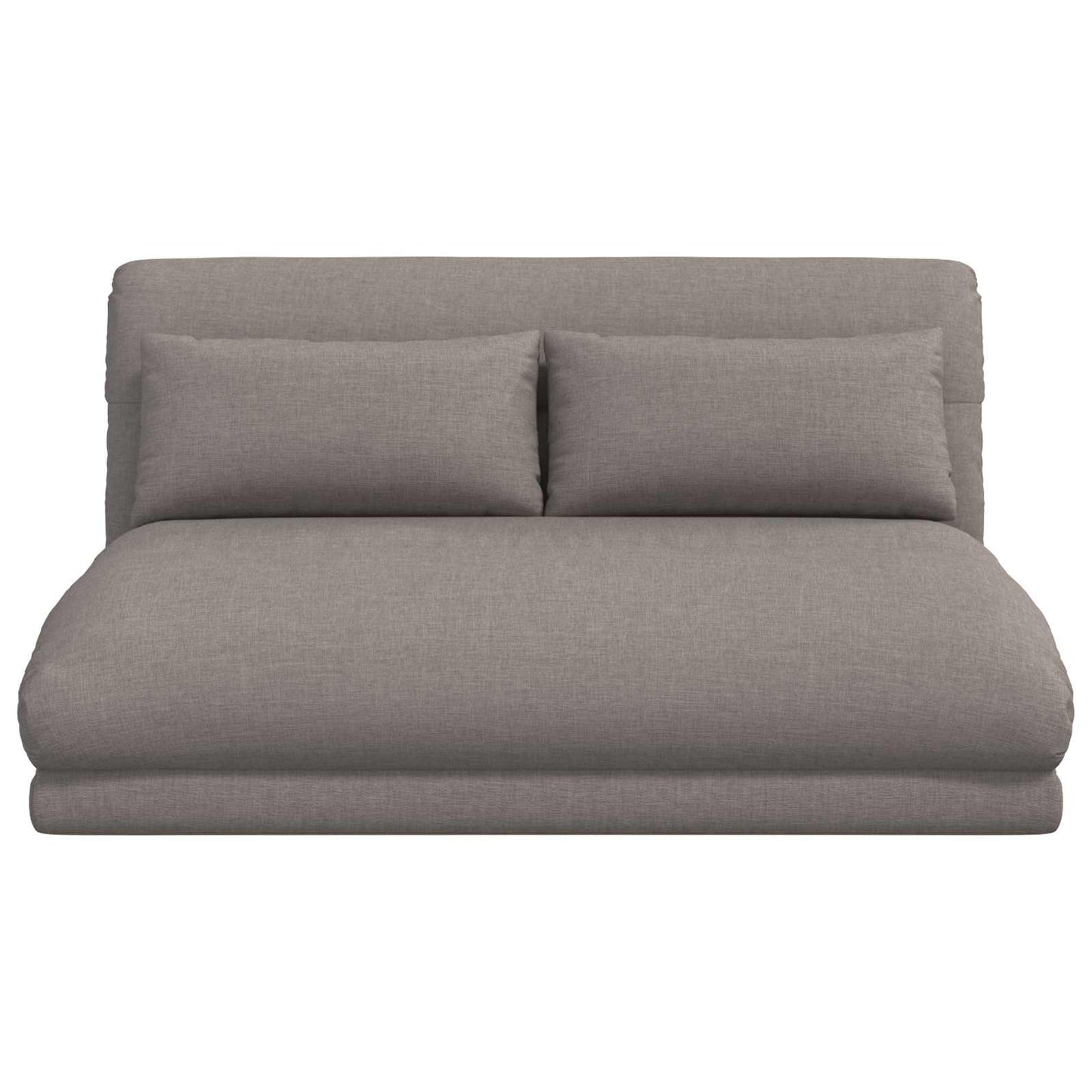 Grindų kėdė Taupe 110 x 82 x 55 cm audinys