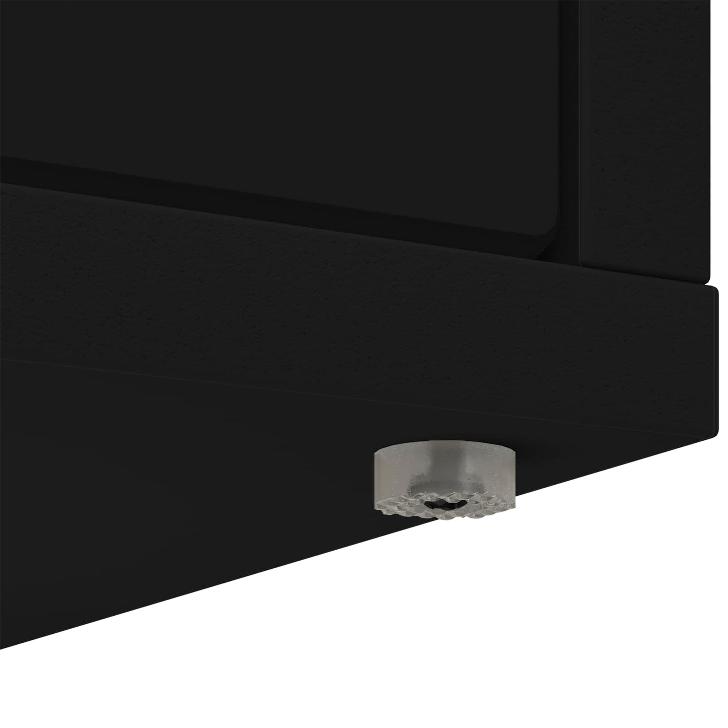 Katės namelis Juoda 51 x 30 x 42 cm Apdirbta mediena