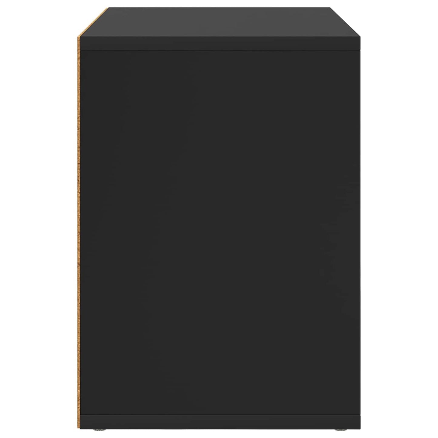 Katės namelis Juoda 51 x 30 x 42 cm Apdirbta mediena