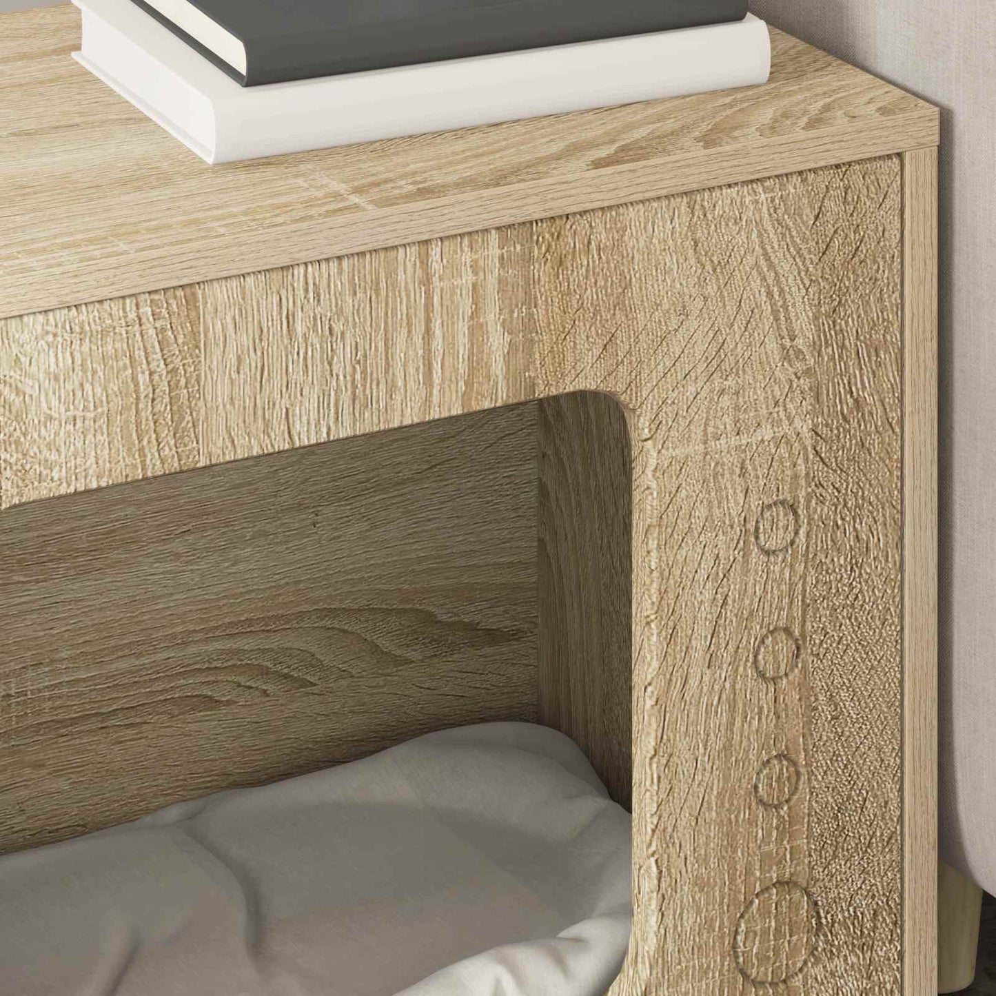 Katės namelis Sonoma 51 x 30 x 42 cm Apdirbta mediena