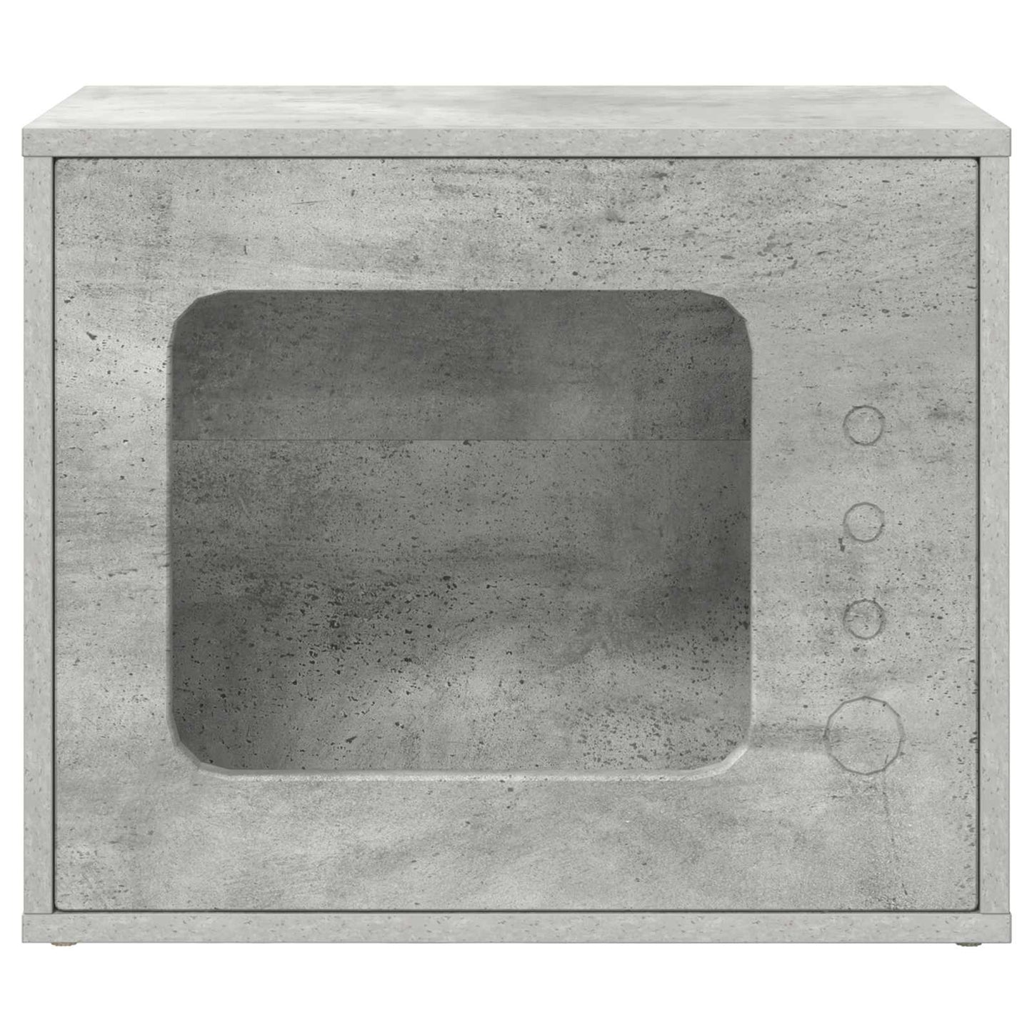 Katės namelis Betoninė 51 x 30 x 42 cm Apdirbta mediena