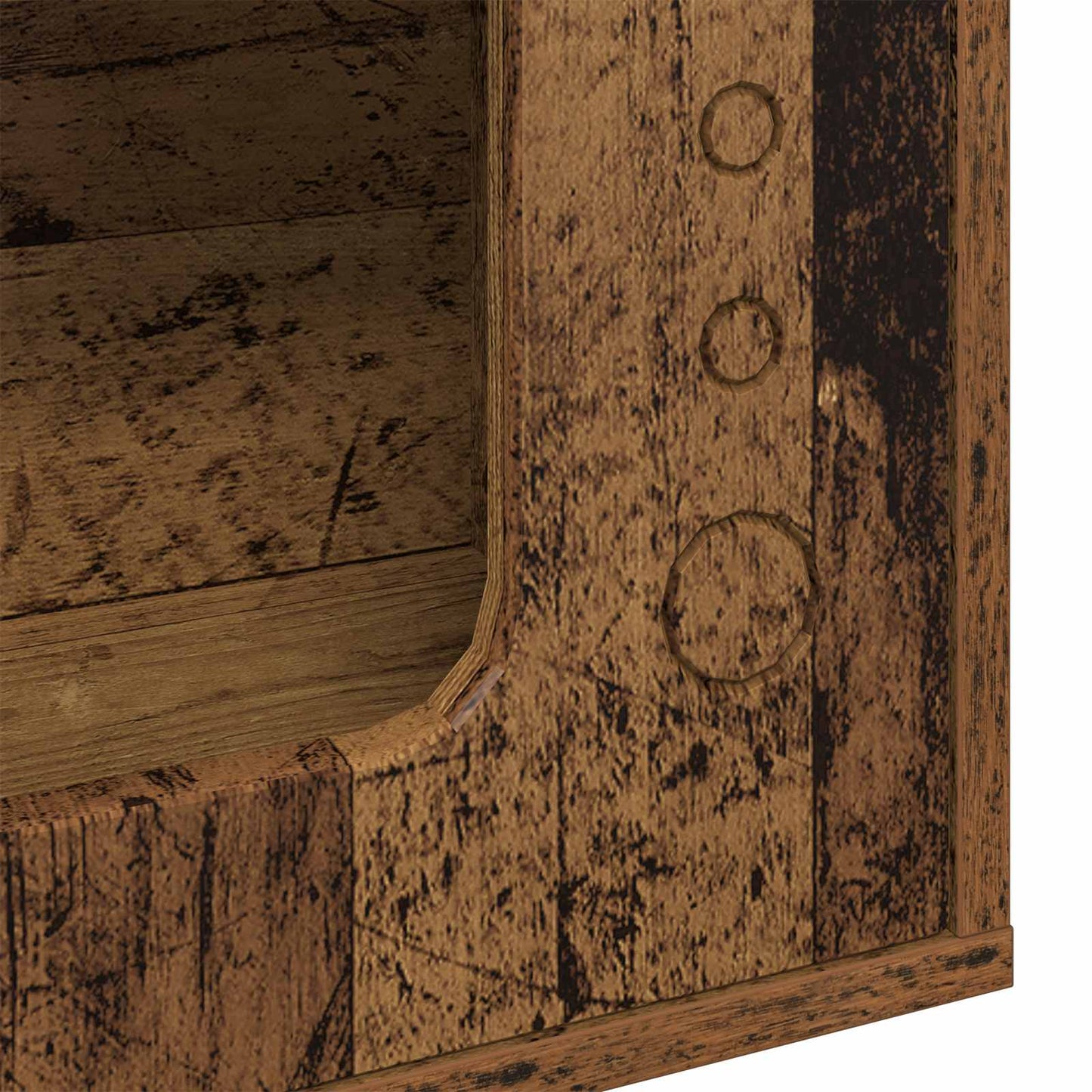 Katės namelis Senas medis 51 x 30 x 42 cm Apdirbta mediena