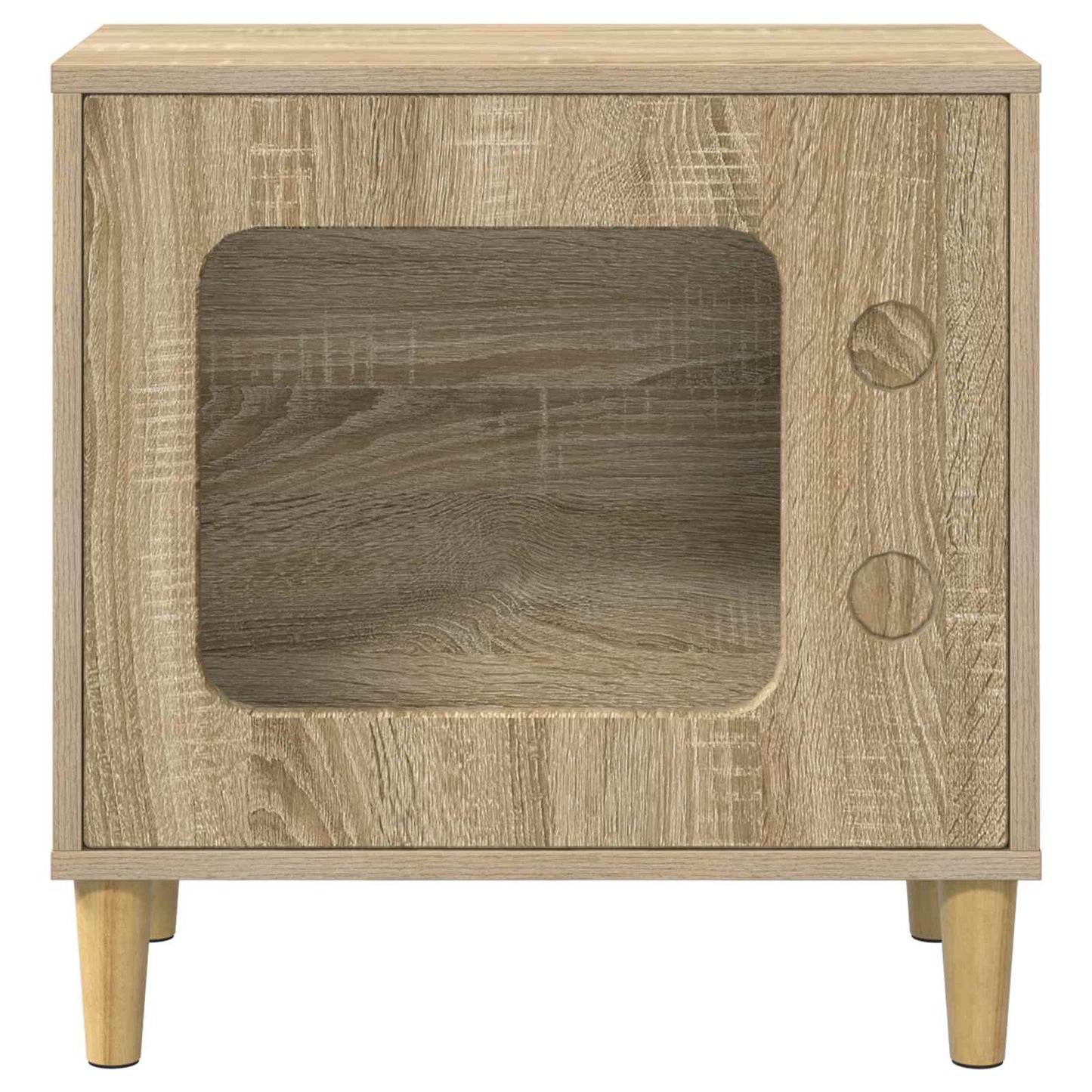 Katės namelis Sonoma 51 x 30 x 52 cm Apdirbta mediena